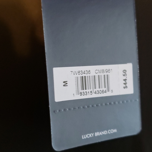 LUCKY BRAND LONG SLEEVE TOP - Picture 7 of 8